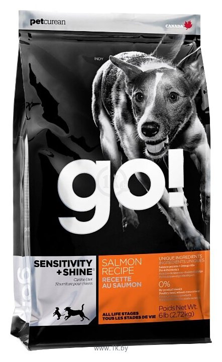 Фотографии GO! (2.72 кг) Sensitivity + Shine Salmon Dog Recipe