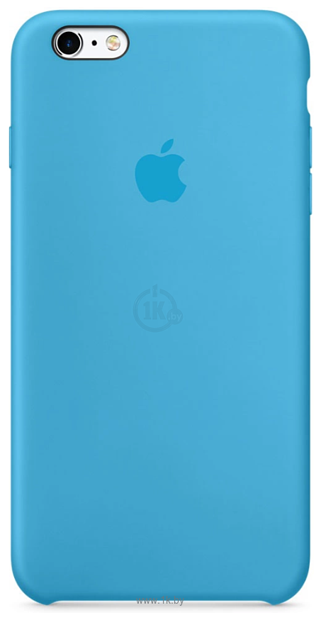 Фотографии Apple Silicone Case для iPhone 6 Plus/6s Plus (голубой)