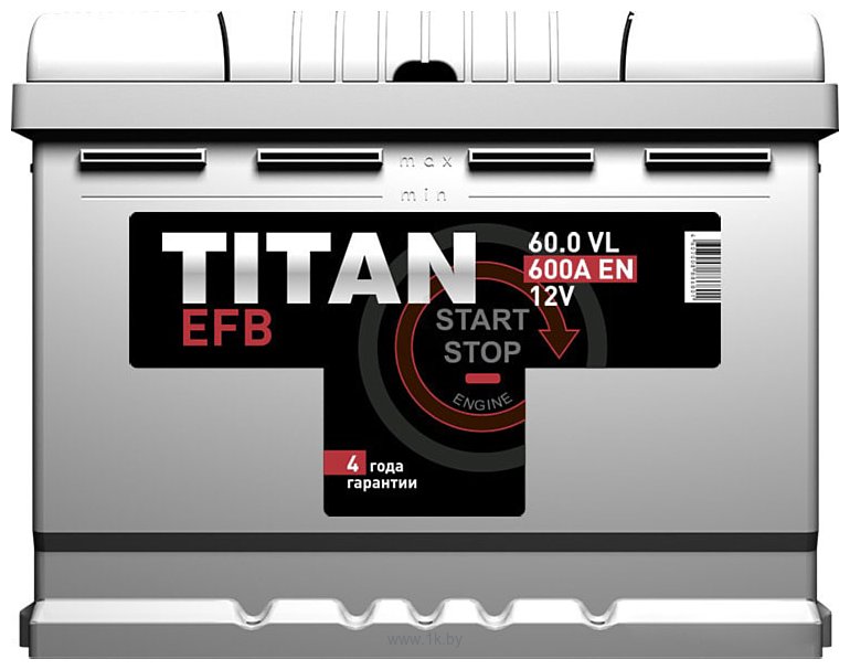 Фотографии Titan EFB 6СТ-60.0 VL (60Ah)