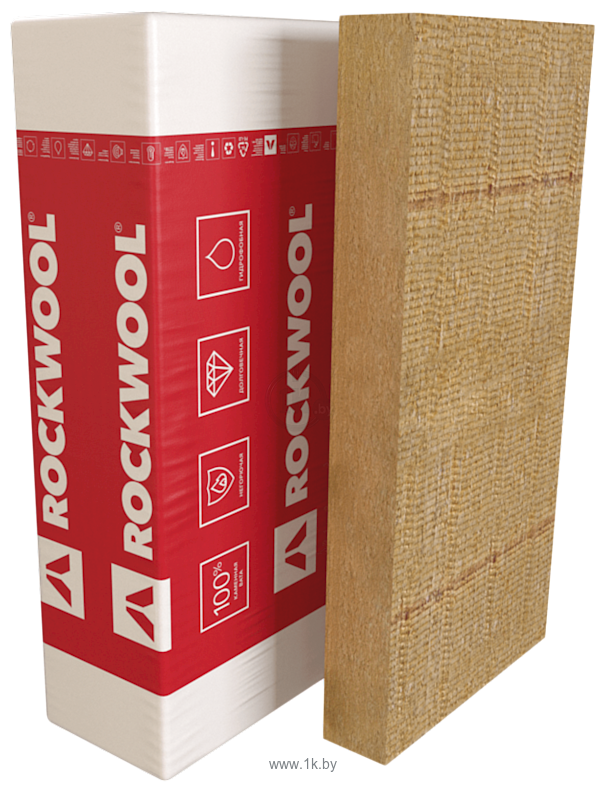 Фотографии Rockwool Фасад Баттс Д Оптима 1000х600x180 мм