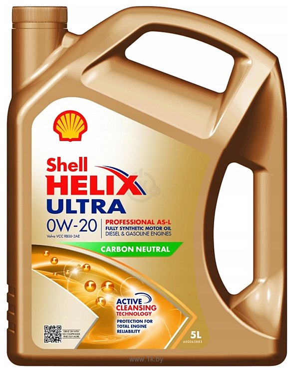 Фотографии Shell Helix Ultra Professional AS-L 0W-20 5л
