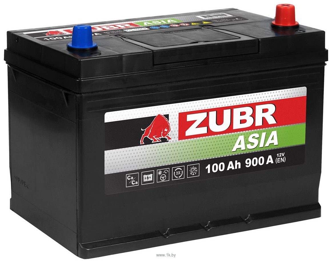 Фотографии Zubr 100 Ah ZUBR Premium Asia R+