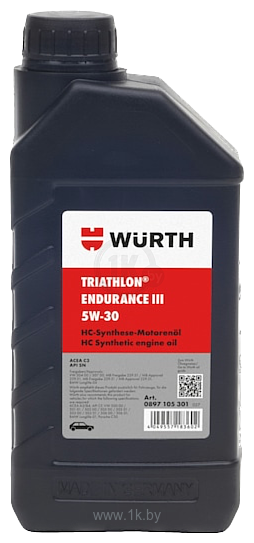 Фотографии Wurth Triathlon Endurance III 5W-30 1л