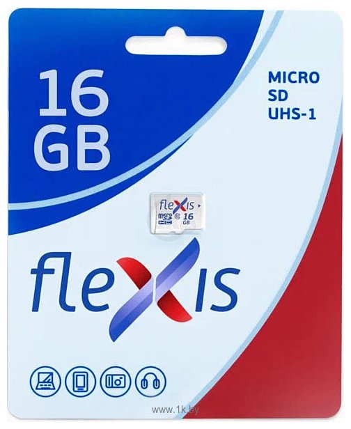 Фотографии Flexis microSDHC 16GB Class 10 U1 FMSD016GU1