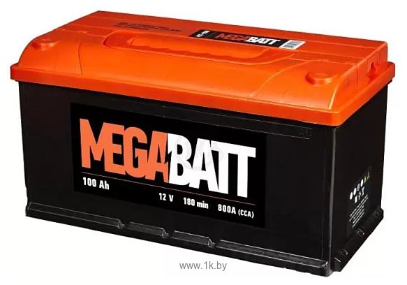 Фотографии Mega Batt 6CT-100 NR (100Ah)