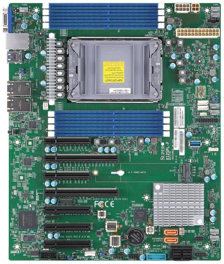 Фотографии Supermicro MBD-X12SPL-F-O