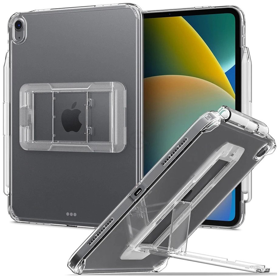 Фотографии Spigen Air Skin Hybrid S для iPad 10.9 (2022) (прозрачный)