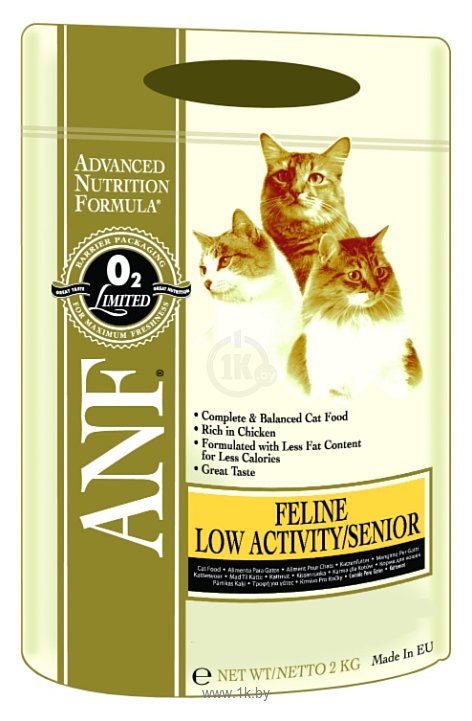 Фотографии ANF (2 кг) Feline Low Activity / Senior Cat