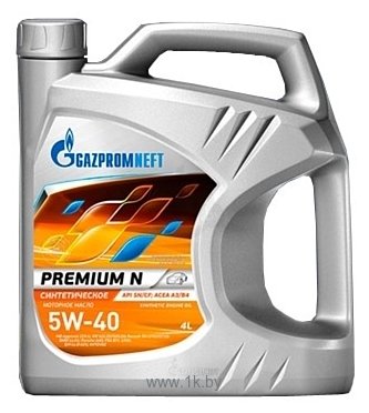 Фотографии Gazpromneft Premium N 5W-40 5л