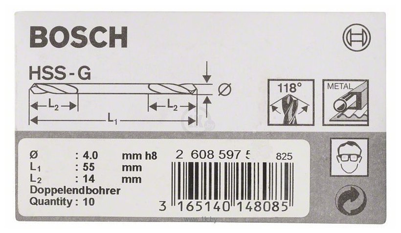 Фотографии Bosch 2608597588 10 предметов