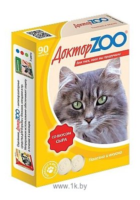 Фотографии Доктор ZOO для кошек Со вкусом сыра и биотином