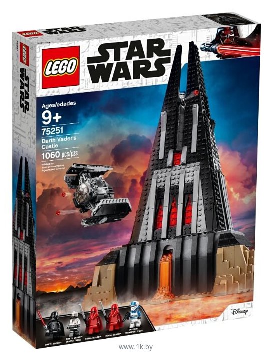 Фотографии LEGO Star Wars 75251 Замок Дарта Вейдера