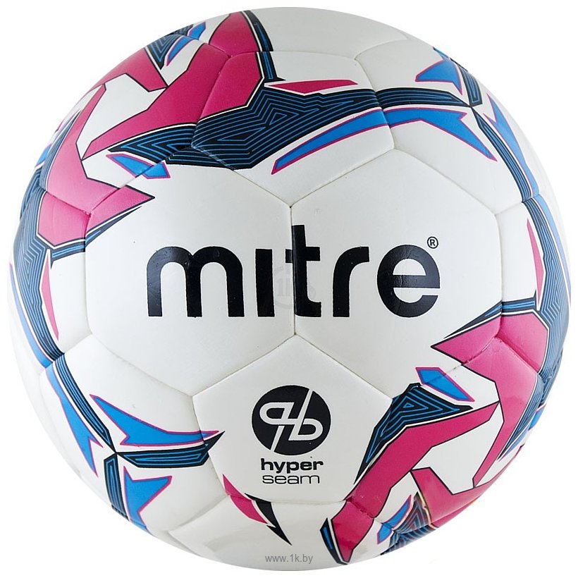 Фотографии Mitre Pro Futsal HyperSeam BB1351WG7 (4 размер, голубой/розовый/черн