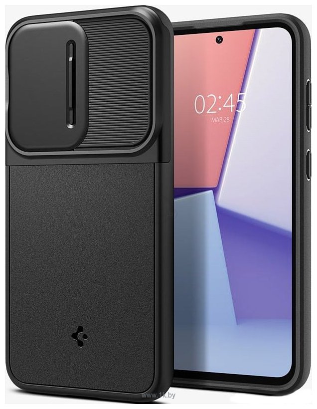 Фотографии Spigen Optik Armor для Galaxy S23 FE ACS06380 (черный)