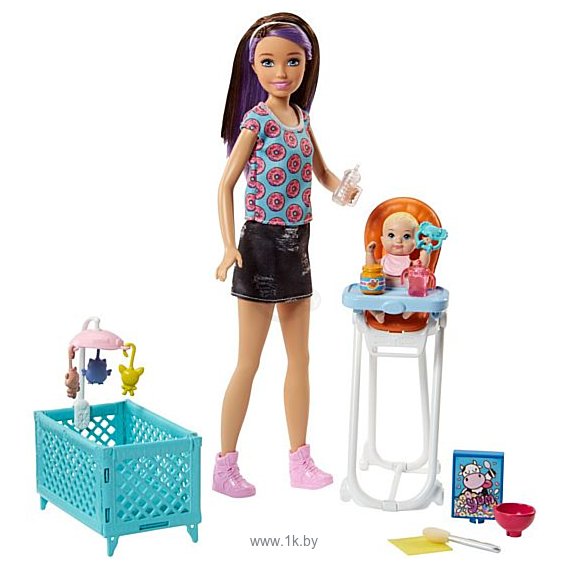 Фотографии Barbie Skipper Babysitters Inc. Doll and Playset FHY98