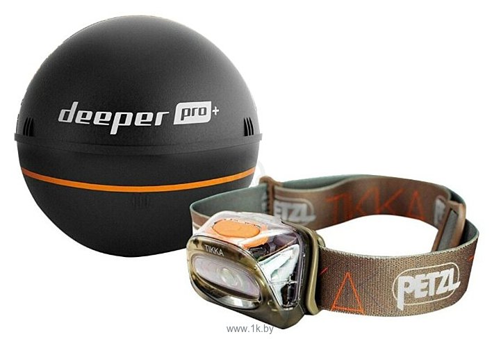 Фотографии Deeper Smart Sonar Pro+ с фонарем Petzl Tikka