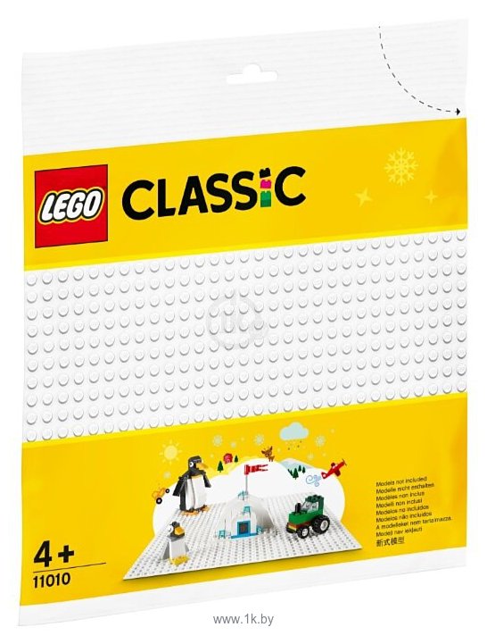 Фотографии LEGO Classic 11010 Белая базовая пластина