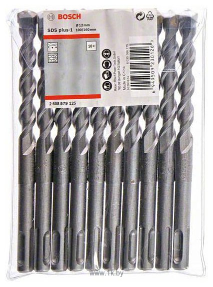 Фотографии Bosch 2608579125 10 предметов