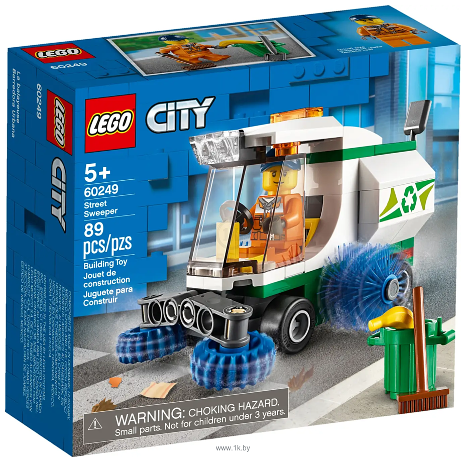 Фотографии LEGO City 60249 Машина для очистки улиц