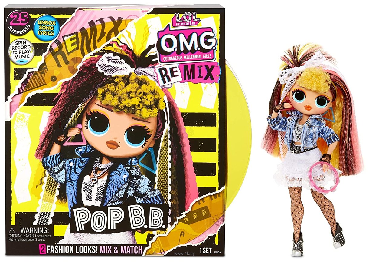 Фотографии L.O.L. Surprise! O.M.G. Remix Pop B.B. Fashion Doll 567257