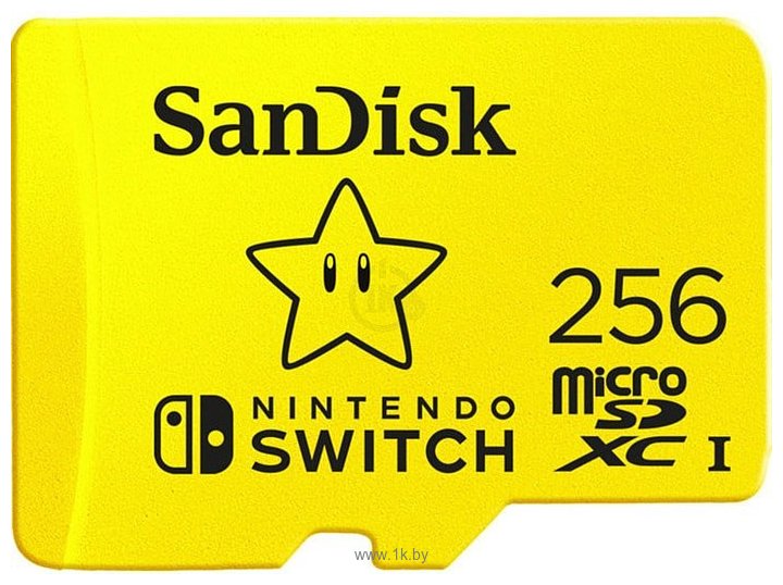 Фотографии SanDisk For Nintendo Switch microSDXC SDSQXAO-256G-GNCZN 256GB
