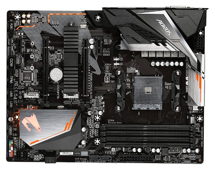 Фотографии GigaByte B450 Aorus Elite V2 (rev. 1.x)