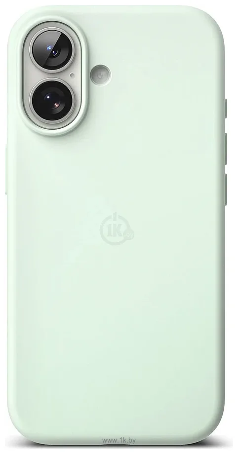 Фотографии Ringke Silicone Magnetic для iPhone 17 (Soft Mint) Фотографии Ringke Silicone Magnetic для iPhone 17 (Soft Mint)