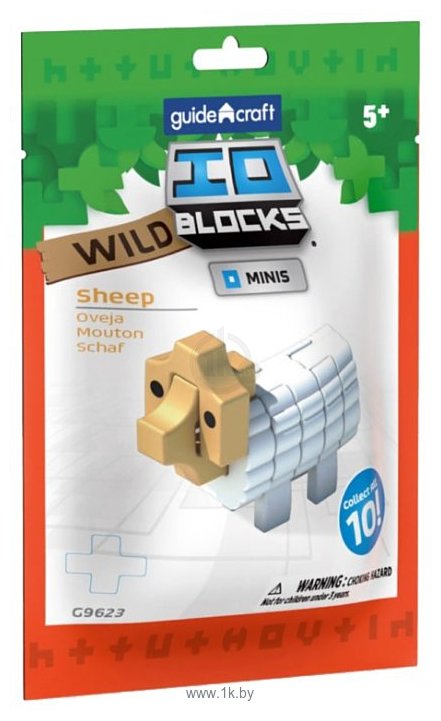 Фотографии Guide Craft IO Blocks Minis G9623 Овечка