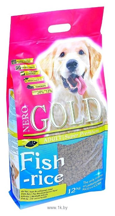 Фотографии Nero Gold Adult Fish & Rice (12 кг)