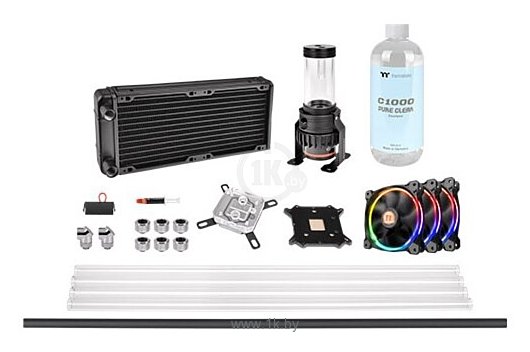 Фотографии Thermaltake Pacific M240 D5 Hard Tube Water Cooling Kit