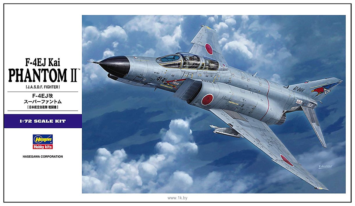 Фотографии Hasegawa Истребитель-бомбардировщик F-4EJ Kai Phantom II