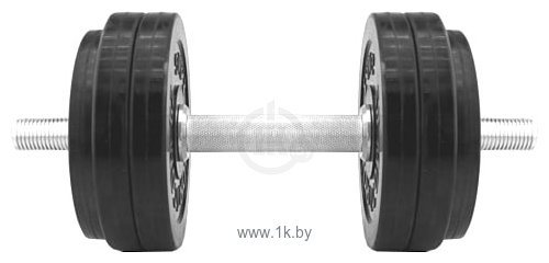 Фотографии Sportcom Разборная с обрезиненными дисками 14.5 кг (2x1.25, 4x2.5)