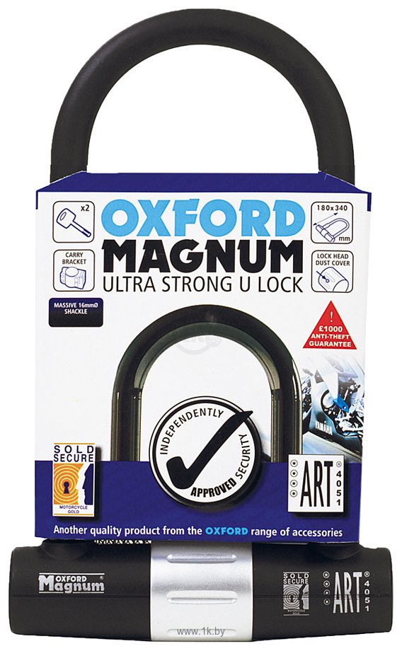 Фотографии Oxford Magnum U-lock with bracket OF172