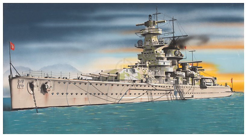 Фотографии Italeri 502 Admiral Graf Spee