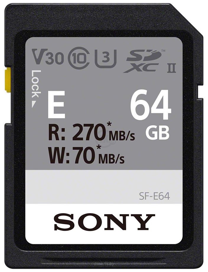 Фотографии Sony SDXC SF-E64 64GB