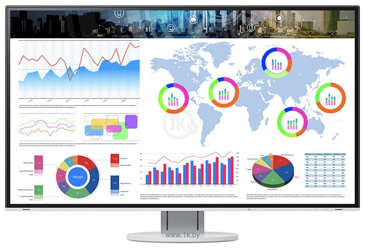 Фотографии EIZO FlexScan EV3285-WT