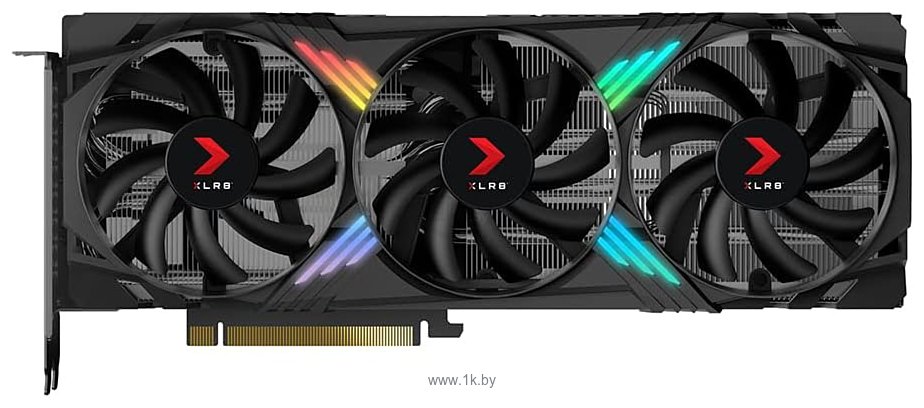 Фотографии PNY GeForce RTX 4070 XLR8 Gaming Verto Epic-X RGB Overclocked Triple Fan DLSS 3 (VCG407012TFXXPB1)