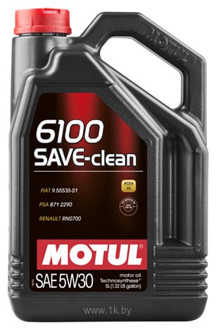 Фотографии Motul 6100 Save-clean 5W-30 5л