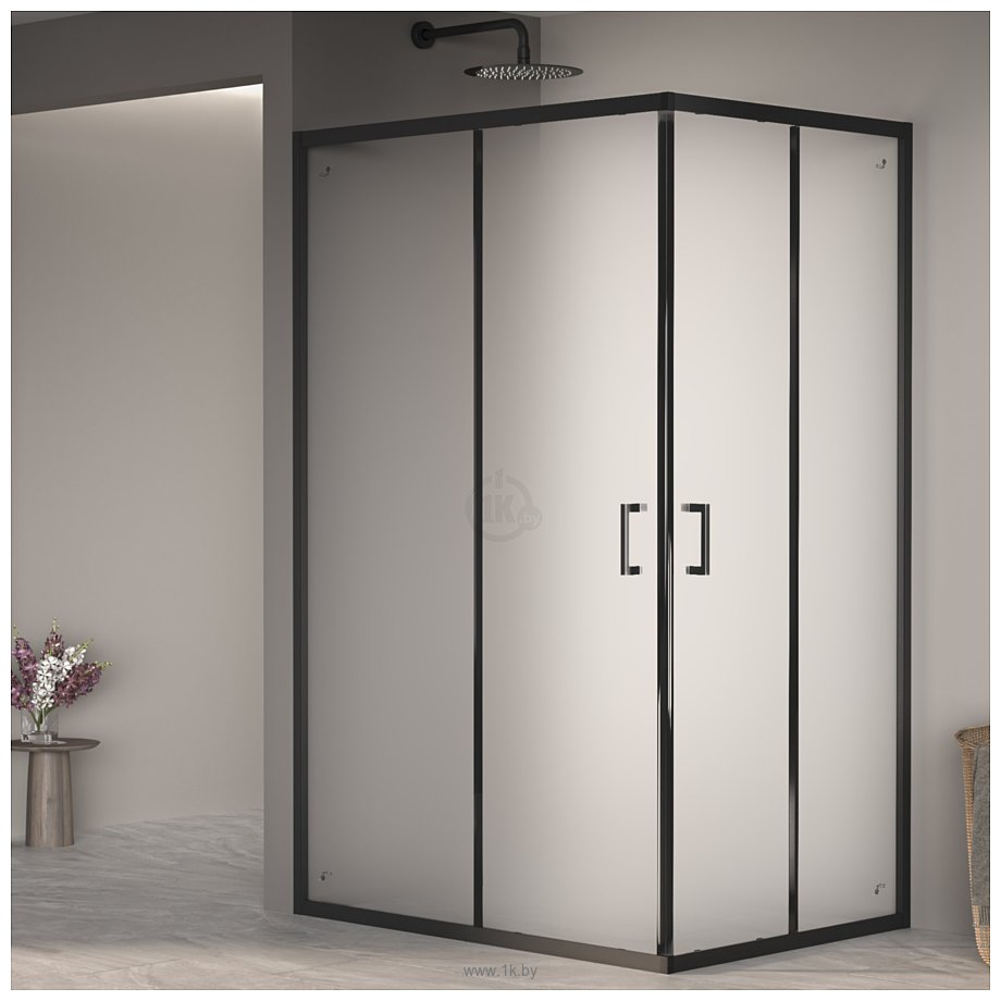 Фотографии RGW PA-040B 3508104080-24 80x100 (черный/матовое-сатинат стекло)