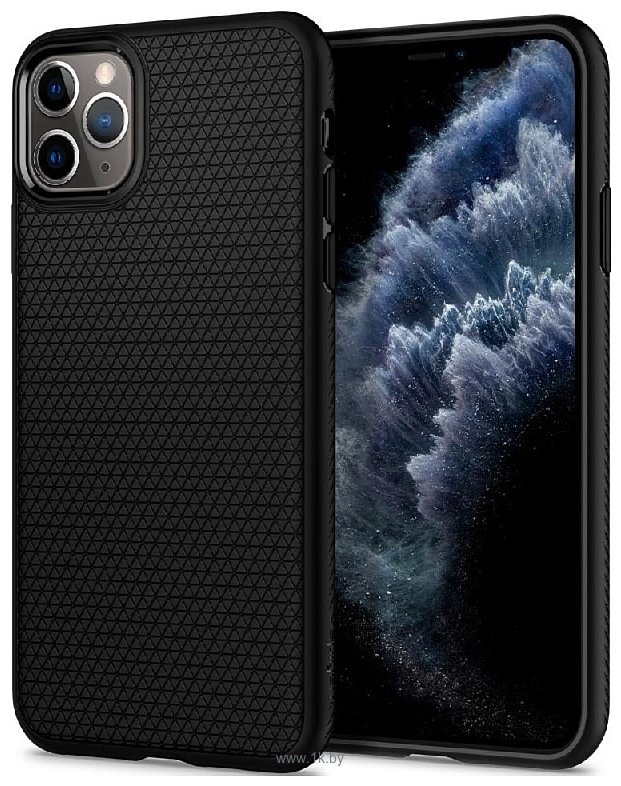 Фотографии Spigen Liquid Air для iPhone 11 Pro 077CS27232 (черный)