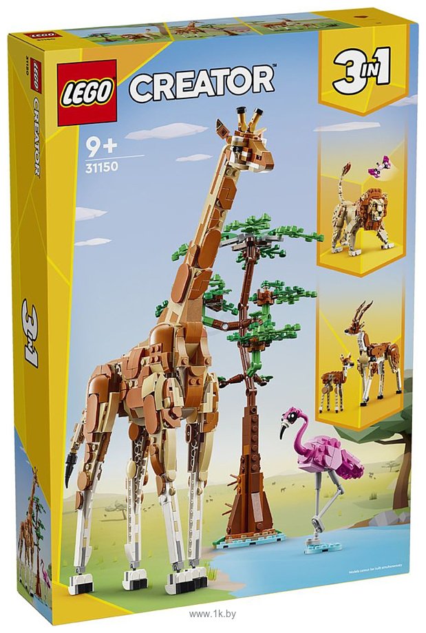 Фотографии LEGO Creator 31150 Дикие животные сафари