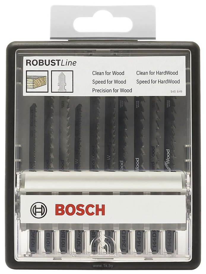 Фотографии Bosch 2607010540 10 предметов