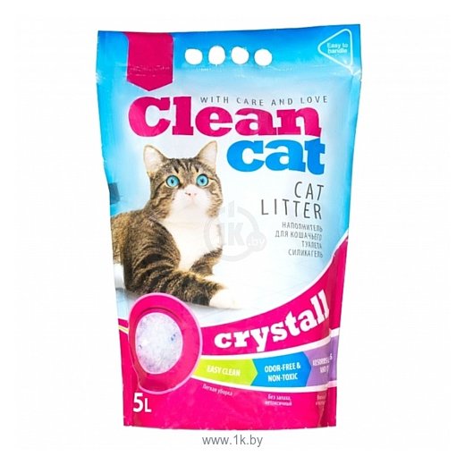 Фотографии Clean Cat Crystall 5л