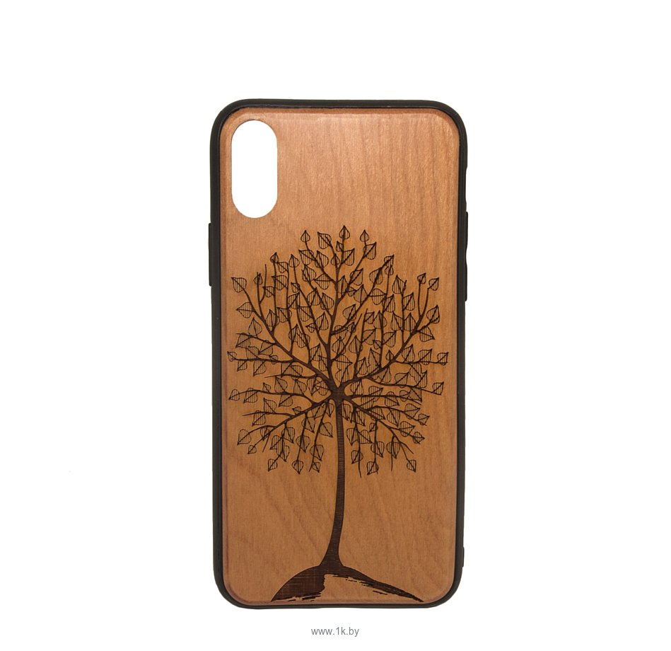 Фотографии Case Wood для Apple iPhone X (черешня, лето)