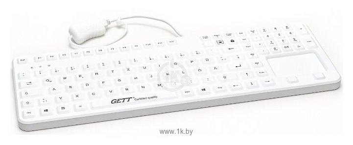 Фотографии InduKey TKG-109-GCQ-PR-TOUCH-KGEH-WHITE-IP68-MAG-BACKL-USB-US/CYR White USB
