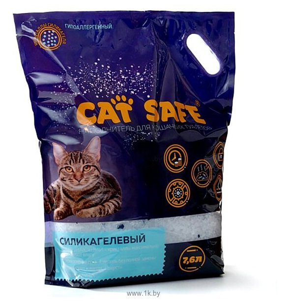 Фотографии Cat Safe Силикагелевый 7.6л