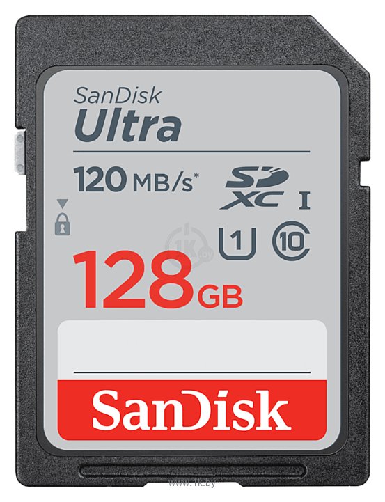 Фотографии SanDisk Ultra SDXC Class 10 UHS-I 120MB/s 128GB