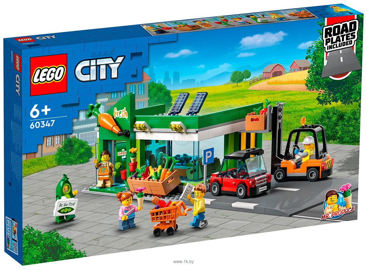 Фотографии LEGO City 60347 Продуктовый магазин