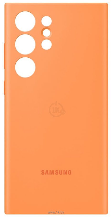 Фотографии Samsung Silicone Case S23 Ultra (оранжевый)