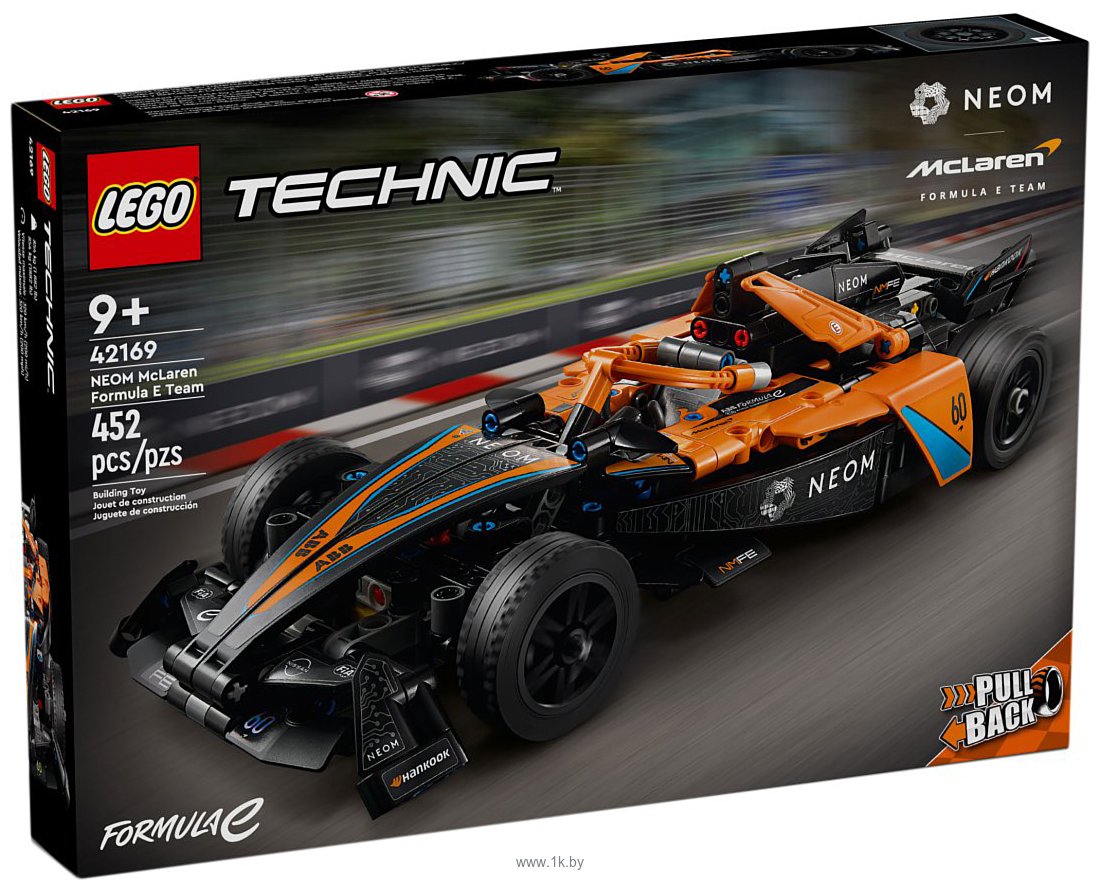 Фотографии LEGO Technic 42169 Гоночный автомобиль NEOM McLaren Formula E